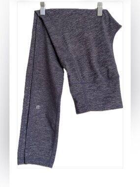 Champion Heathered Navy and Gray Active leggings.